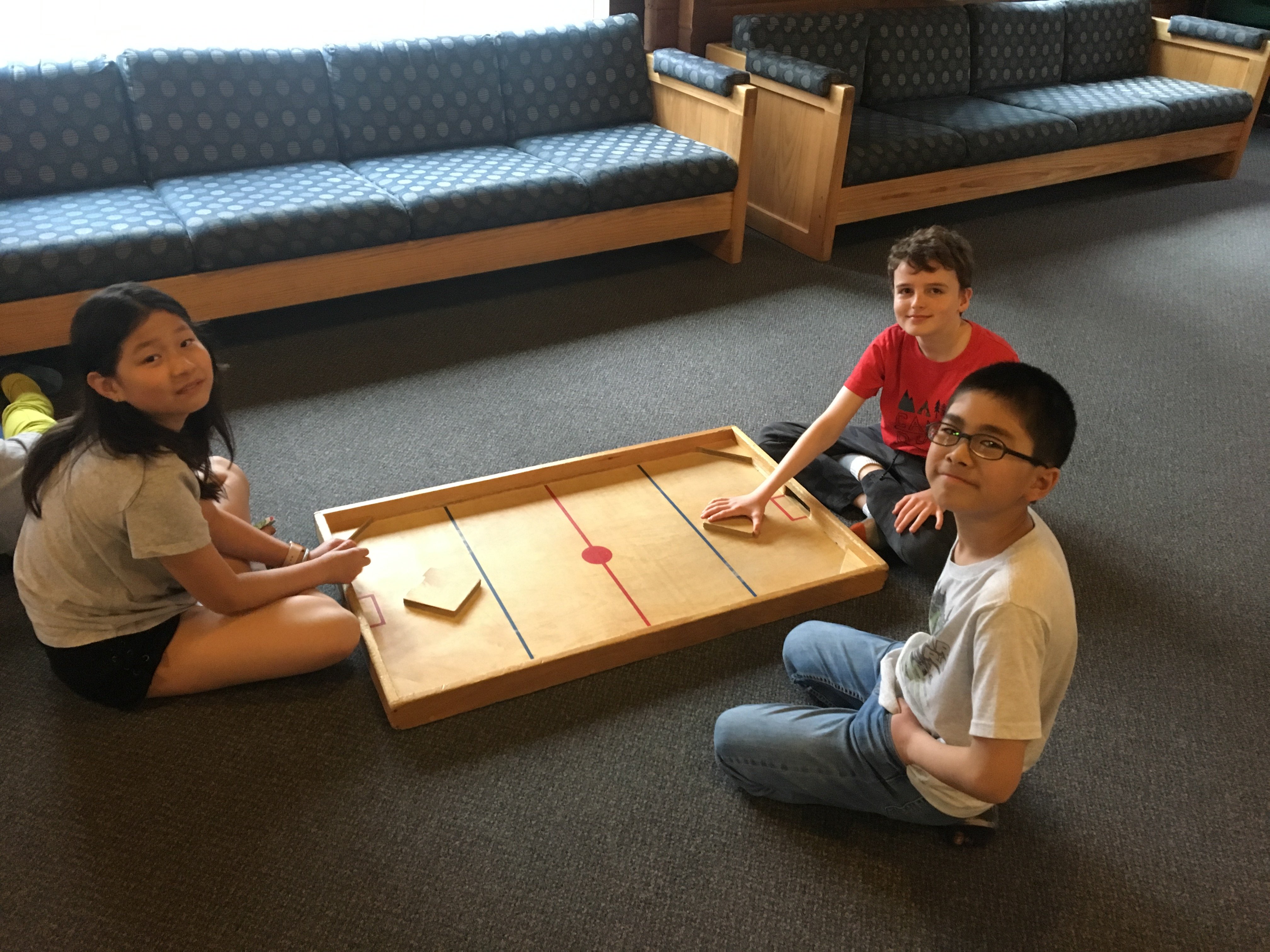 Students at Claremont Nature Centre