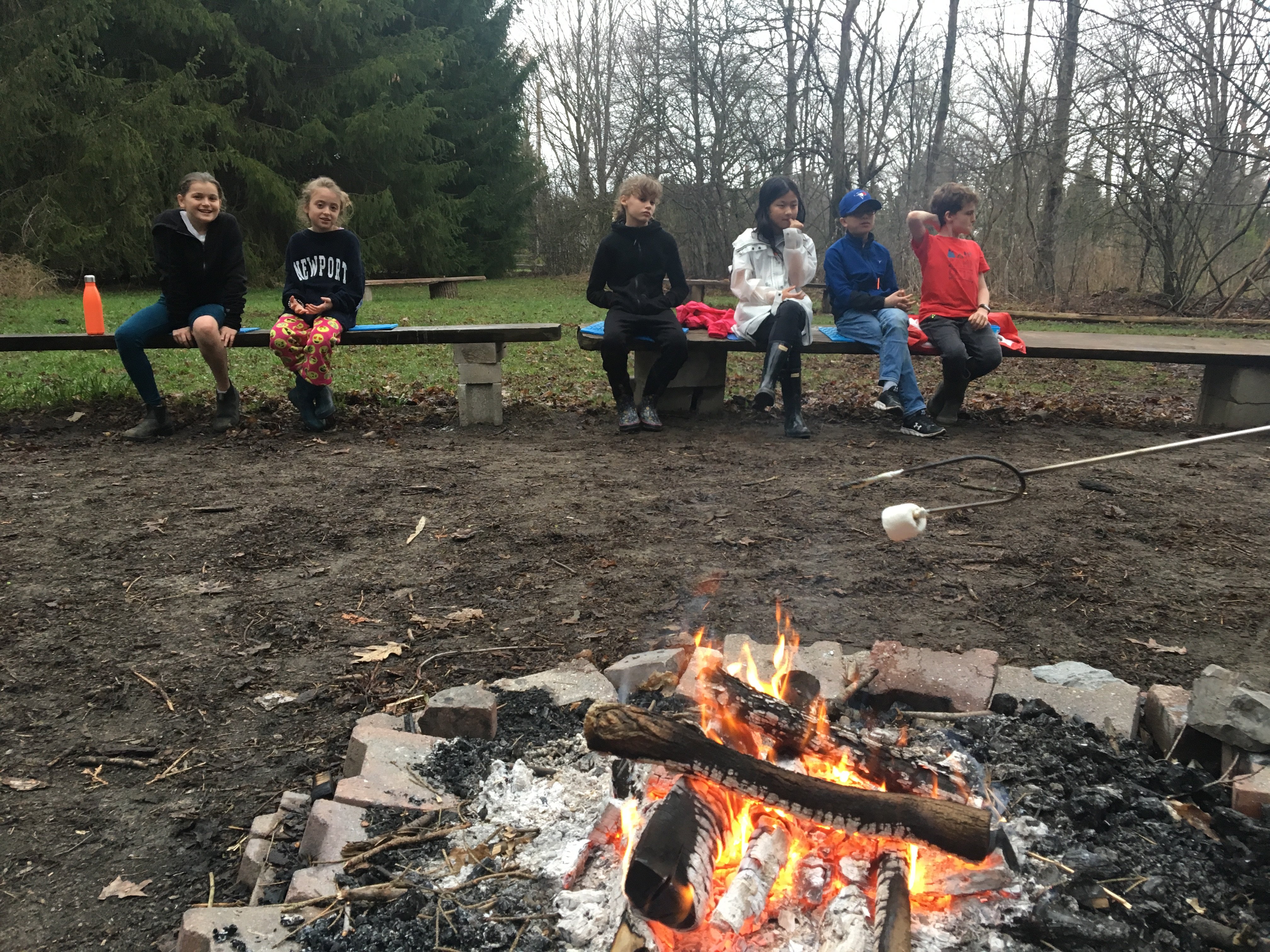 Claremont campfire and smores