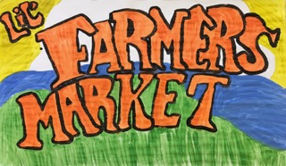 Lil’ Farmers Market sign