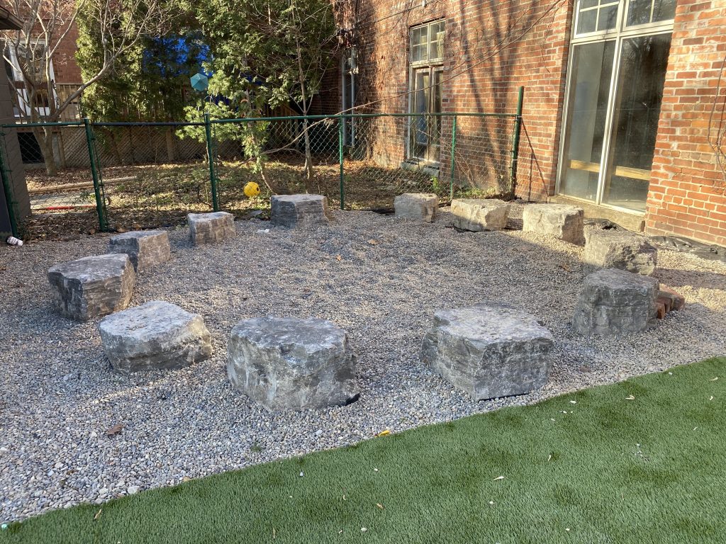 Open-air classroom