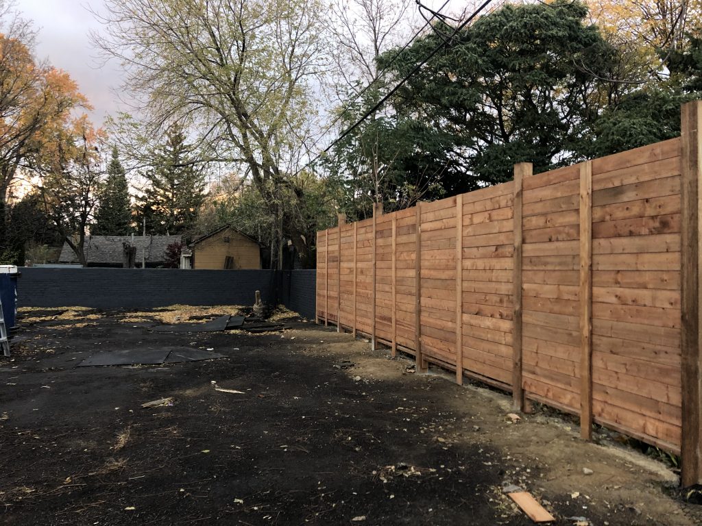 Building a fence