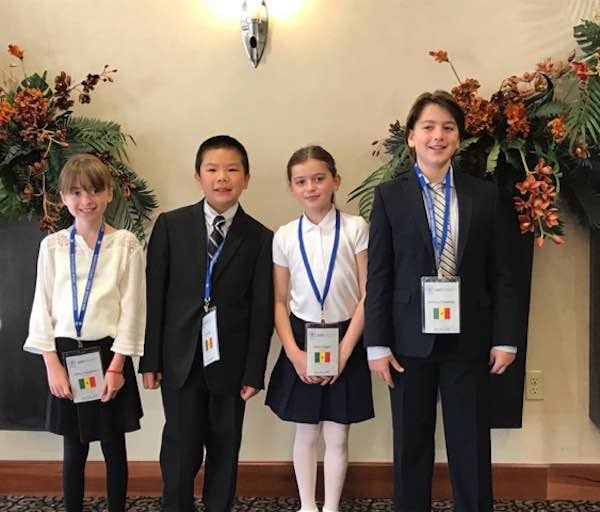 Students at MMUN