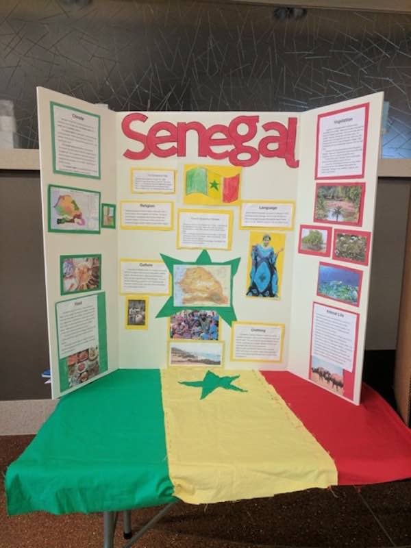 Senegal Presentation Board