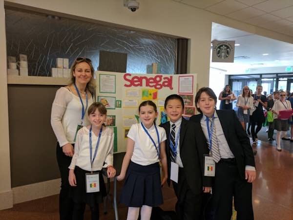 Students and teacher