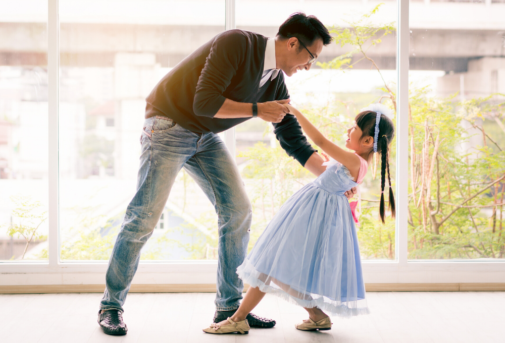 Father & Daughter dancing
